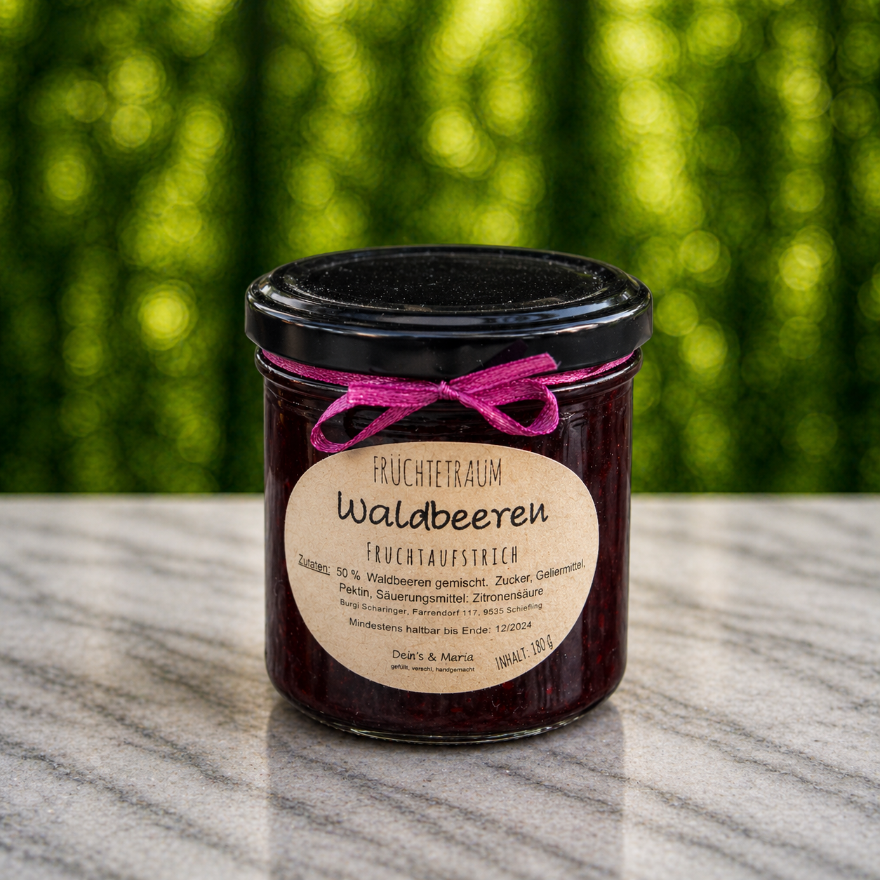 Waldbeeren Fruchtaufstrich / Marmelade