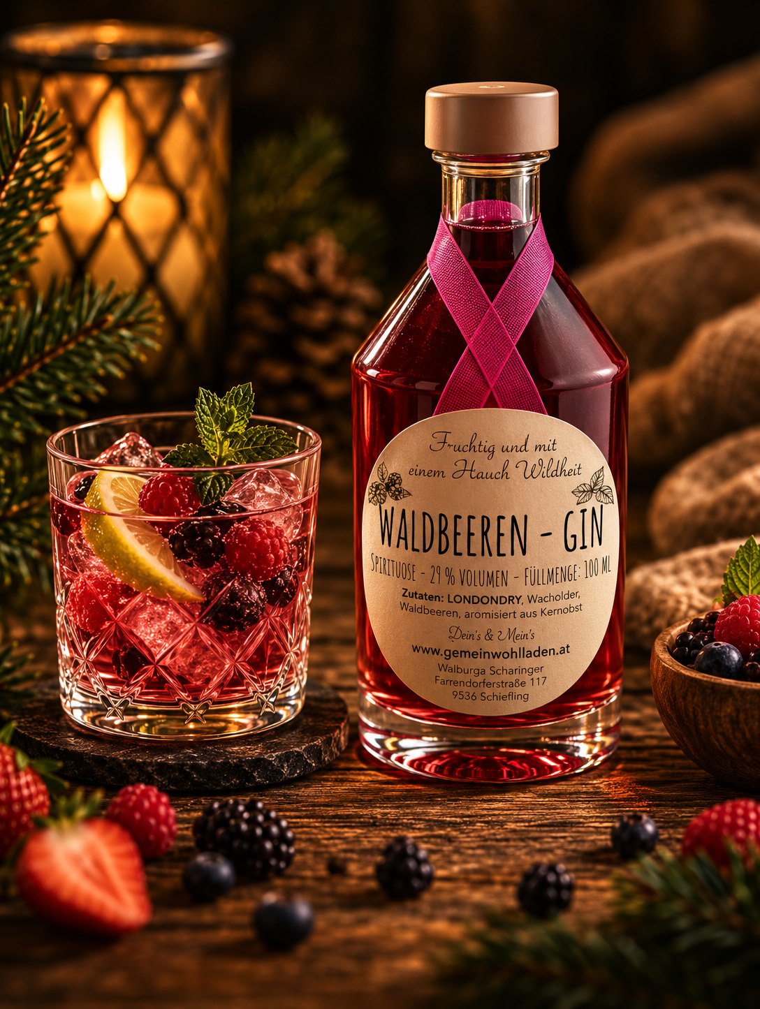 Waldbeeren Gin