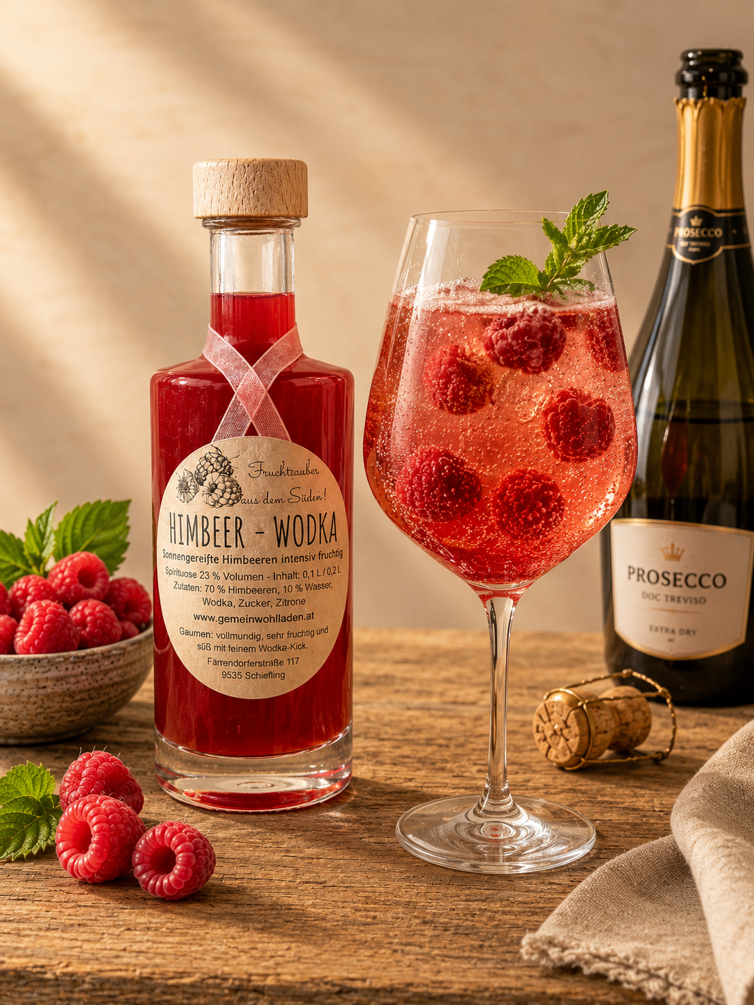 Himbeer Wodka