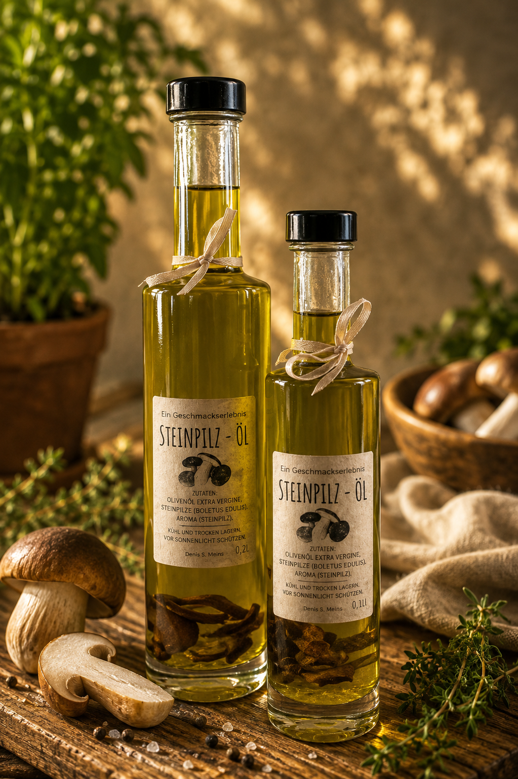 Steinpilz - Öl