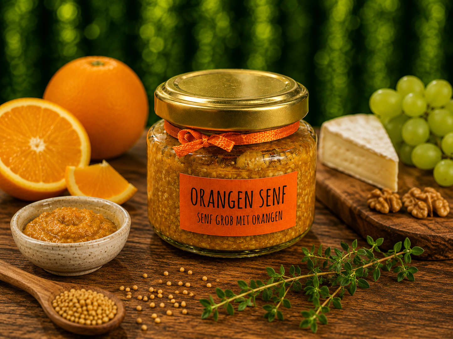 Orangen Senf