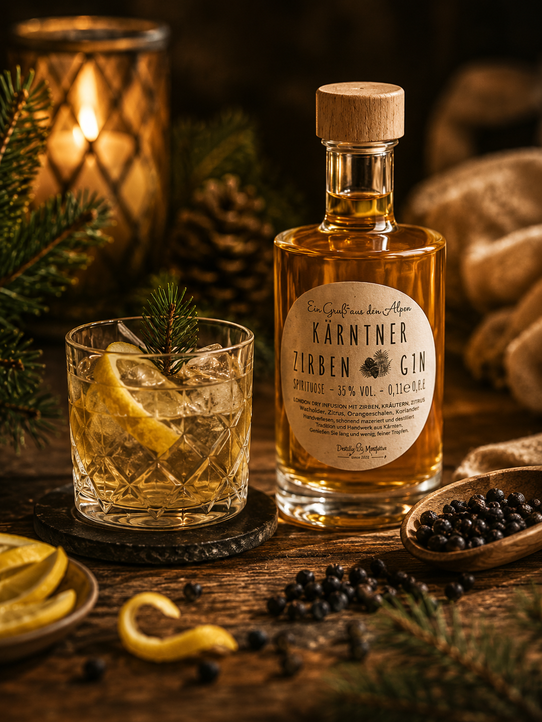 Zirben Gin – Alpine Frische trifft Wacholder