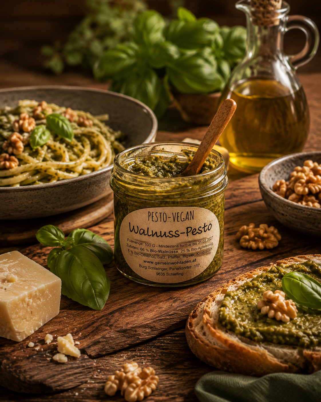 Pesto mit Walnuss