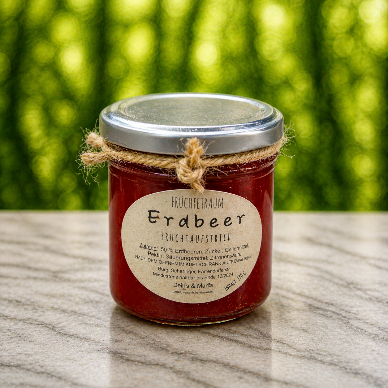 Erdbeer Fruchtaufstrich / Marmeldade