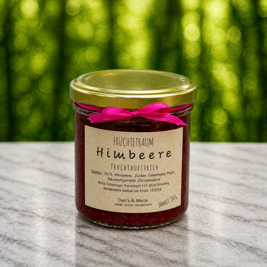 Himbeer Vanille Fruchtaufstrich / Marmelade