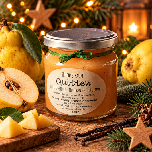 🍐 Fruchtaufstrich „Quitten“ mit Bourbonvanille