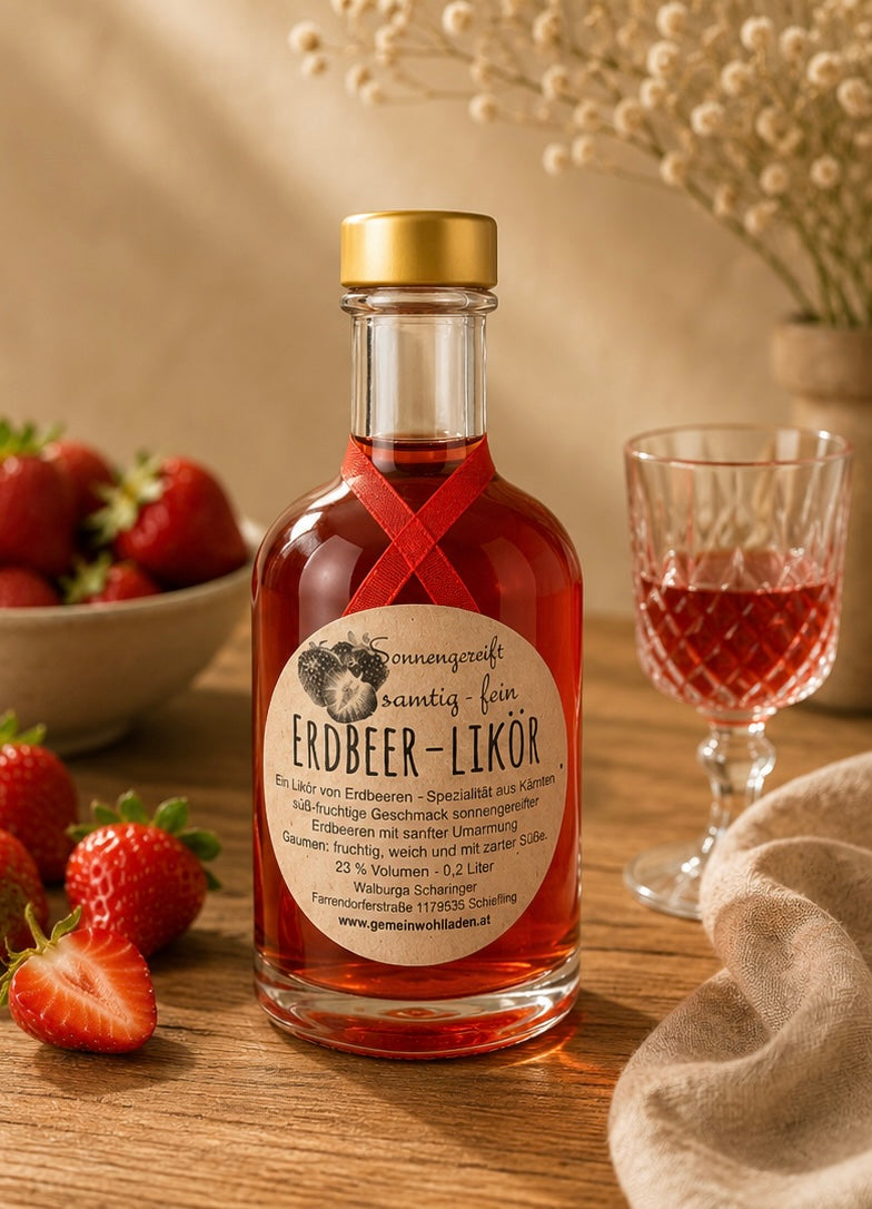 Erdbeer Likör