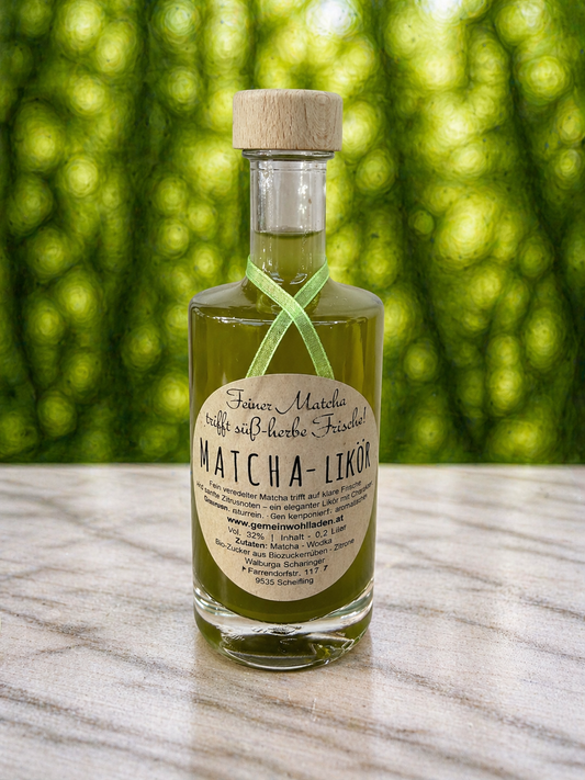 Matcha - Likör - Der VEGANE und leichte Likör