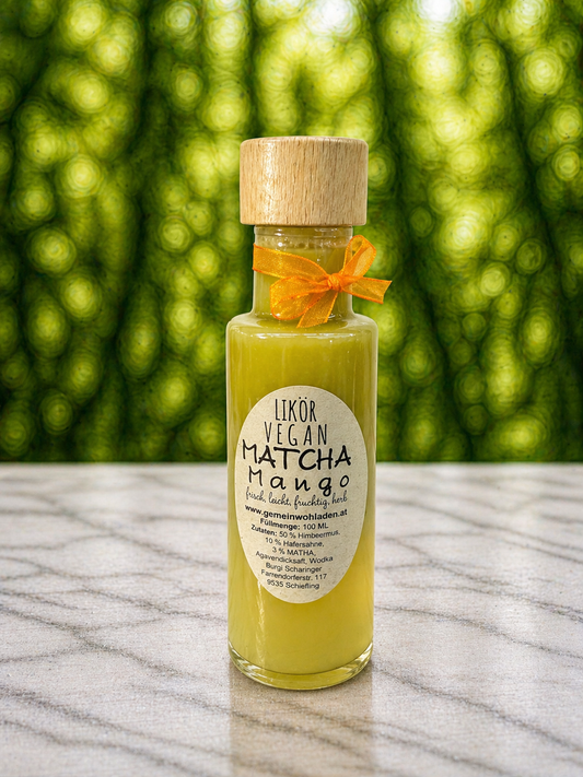 Mango - Matcha - Der VEGANE und leichte Likör